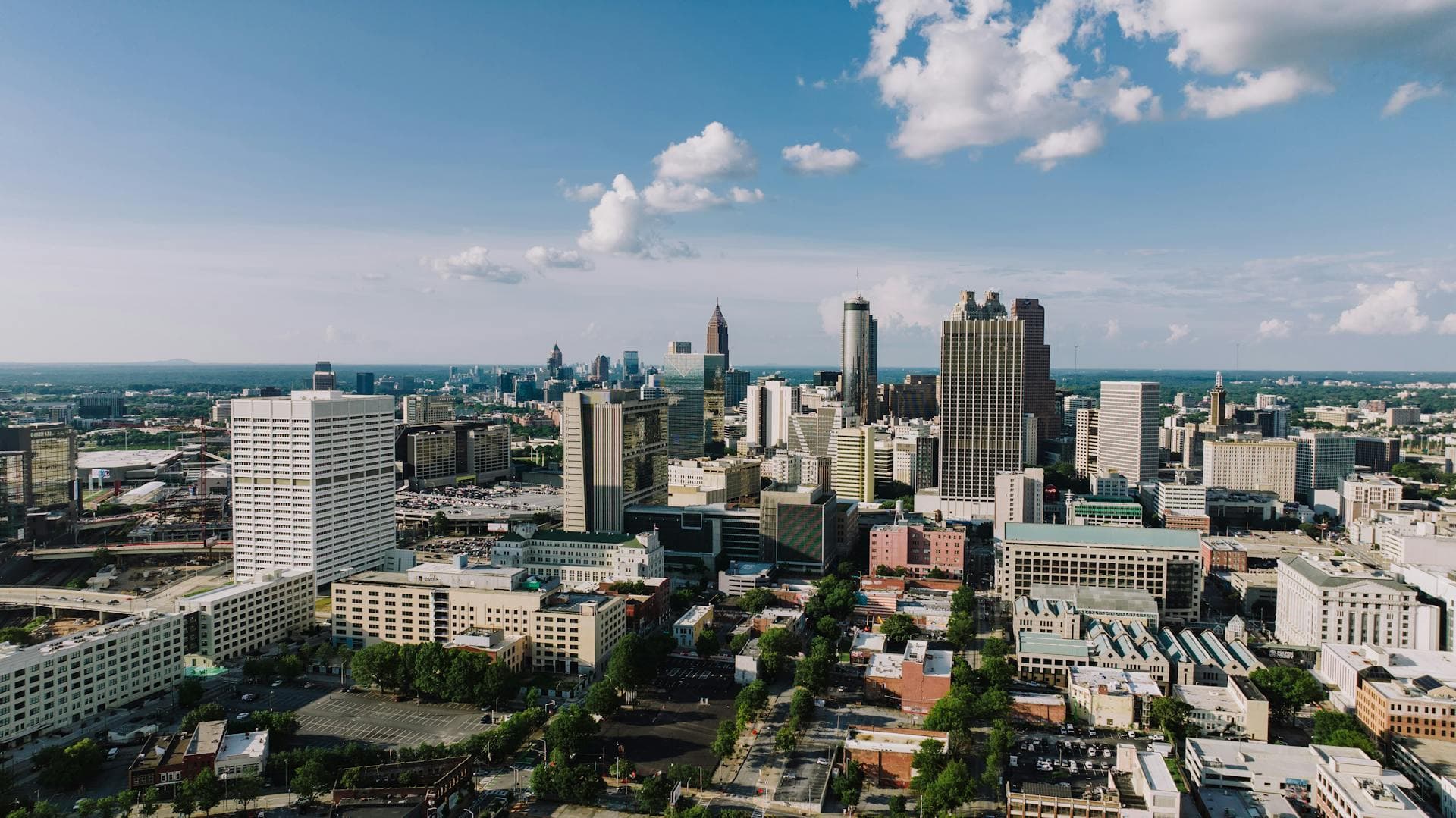 Atlanta commercial skyline