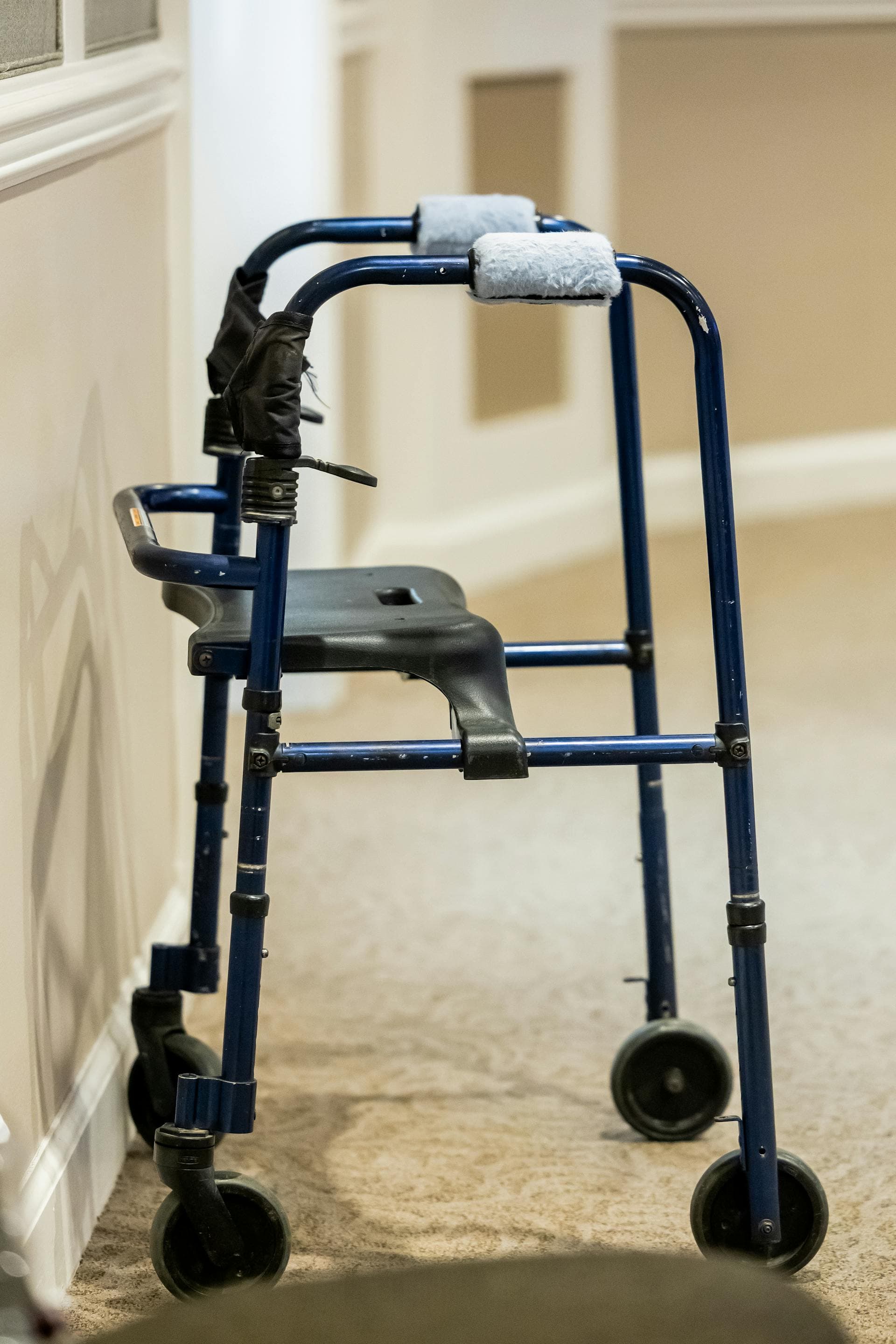 Hallway in a senior living facility