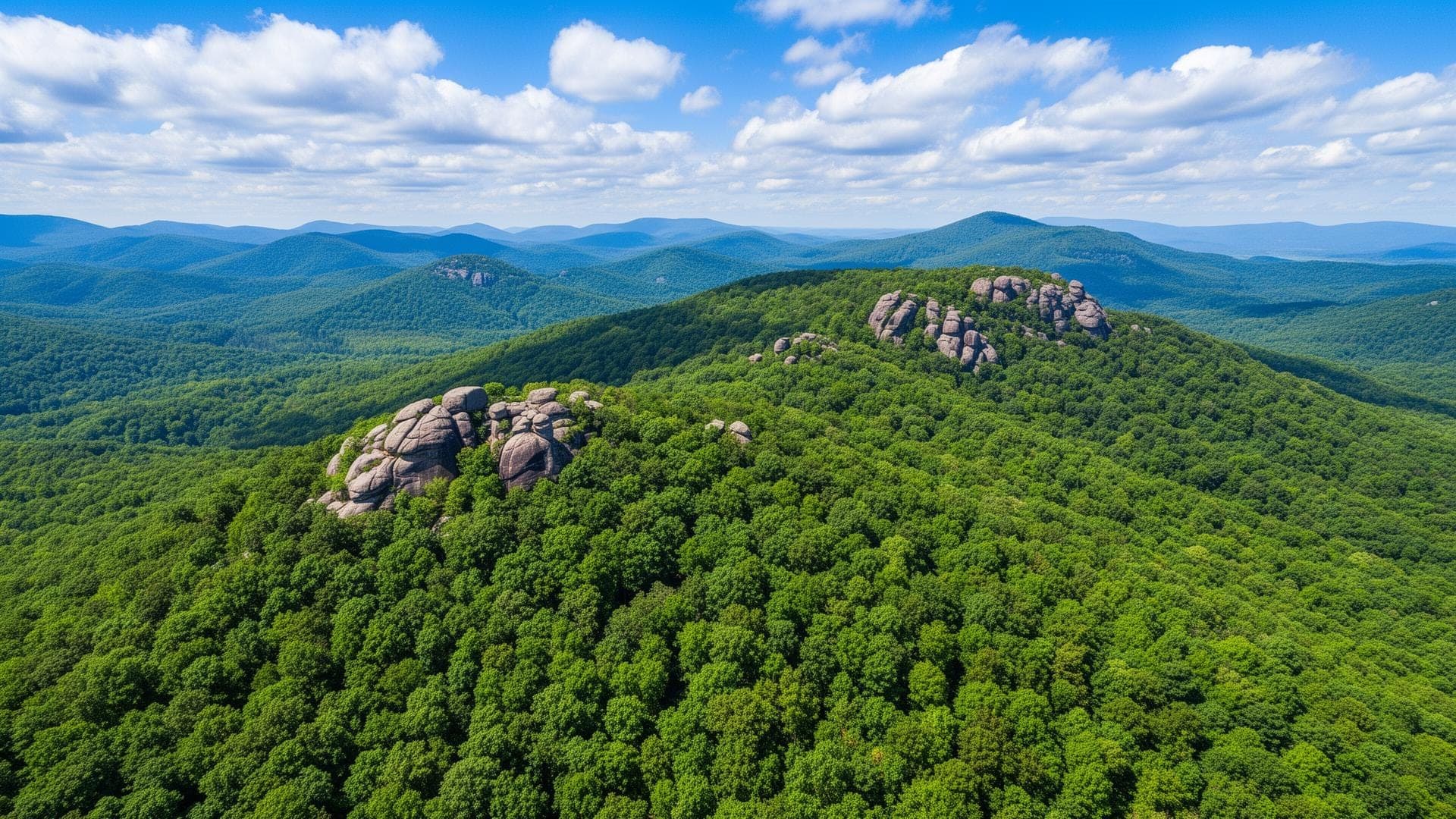 Georgia Piedmont region geology affecting radon levels